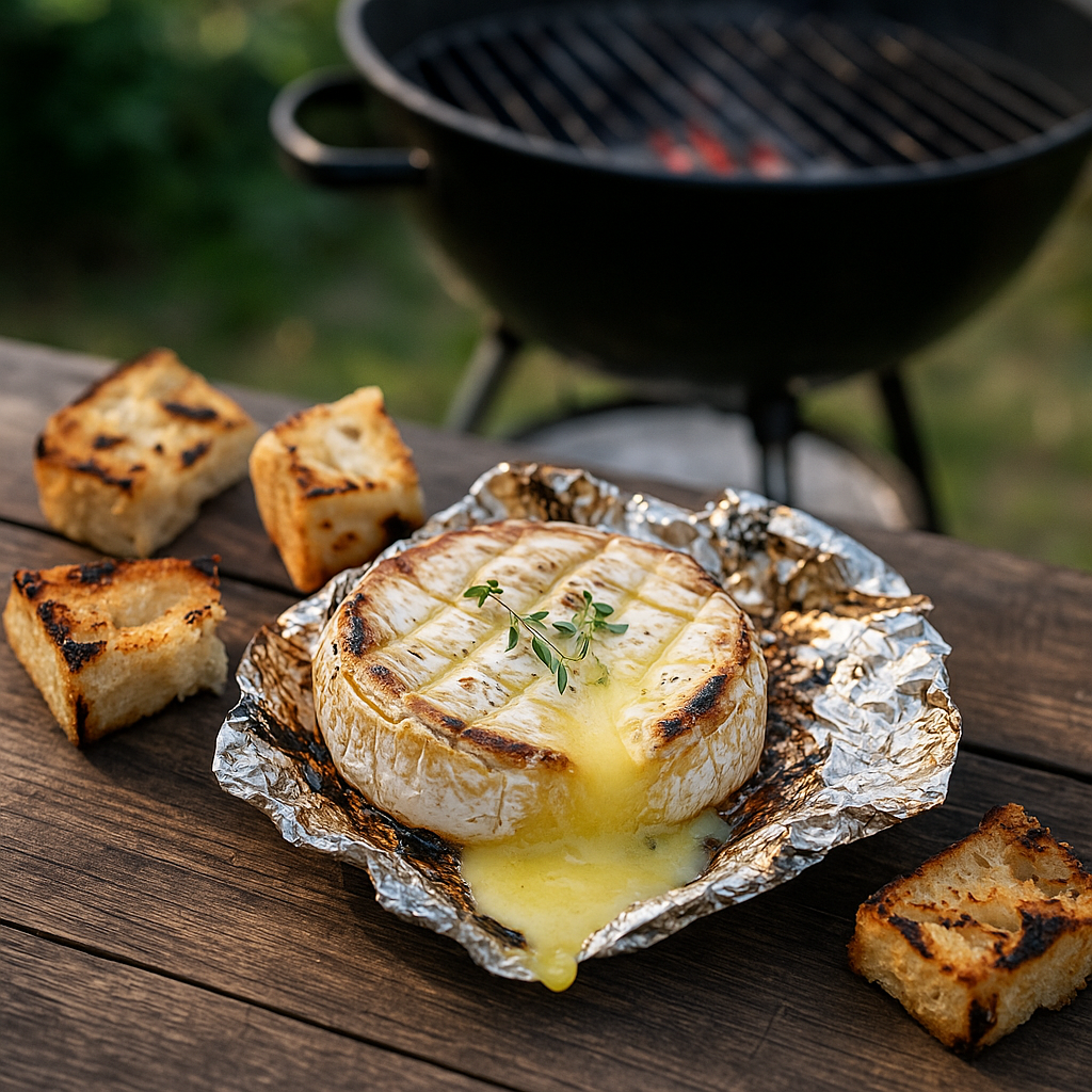recette de camembert au barbecue