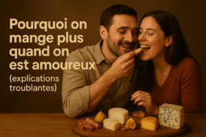 pourquoi on mange plus quand on est amoureux