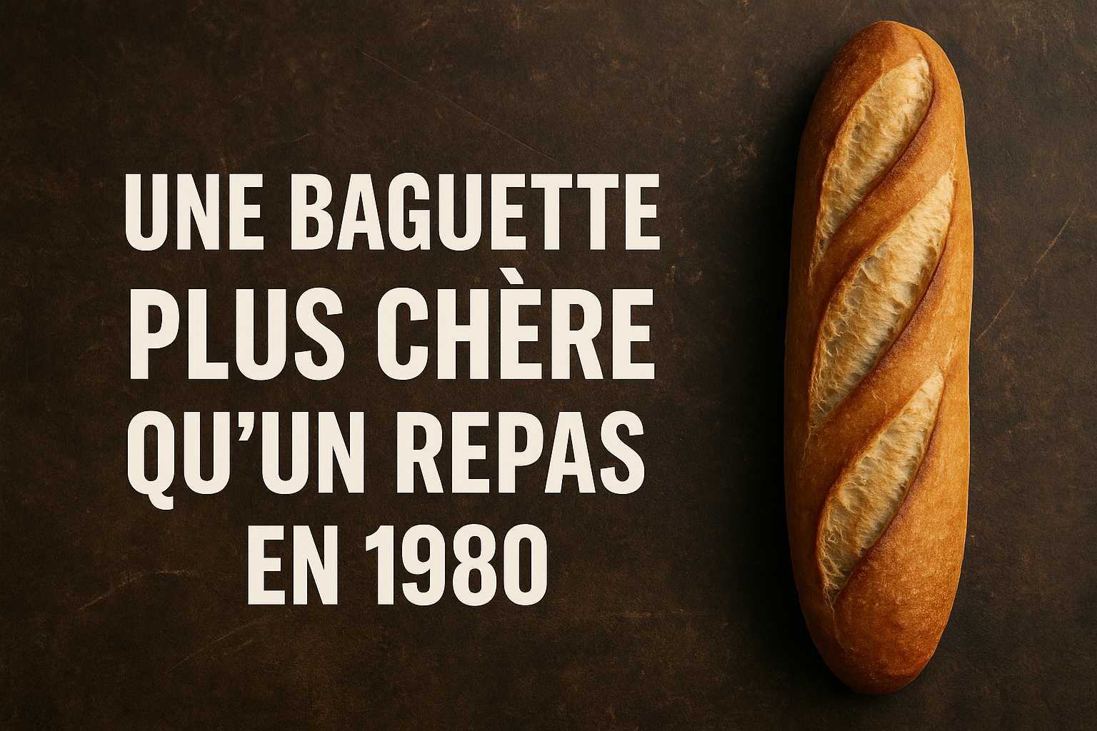 pourquoi la baguette est si chère