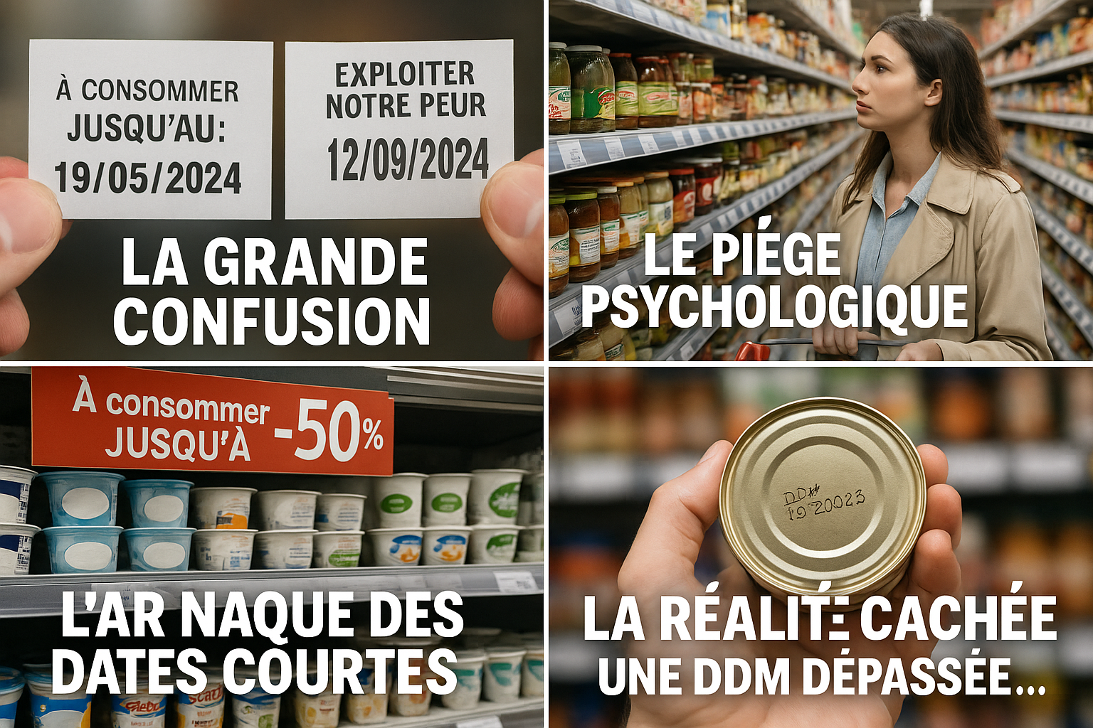 dates de péremptions manipulées