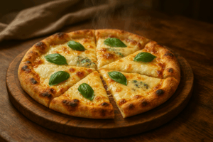 recette de pizza 4 fromages