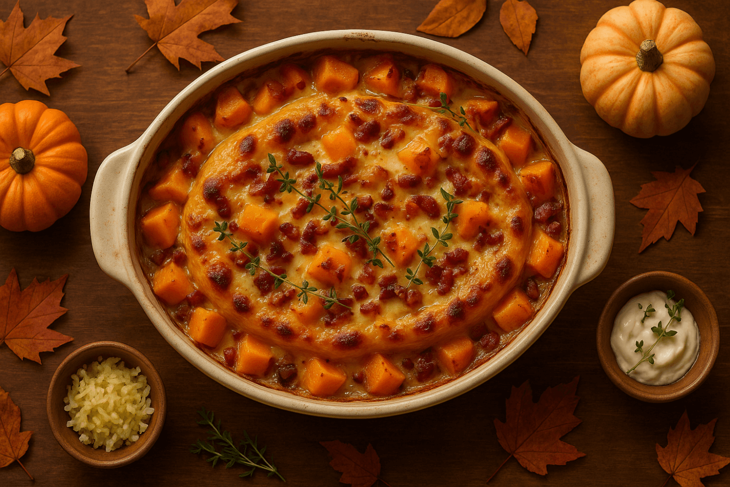 recette de tartiflette aux butternut