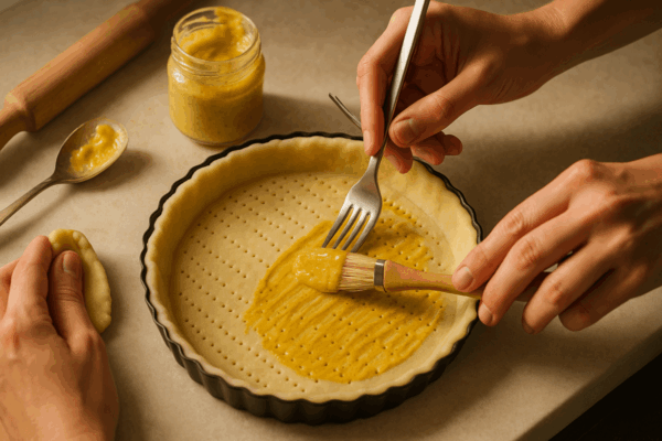 Étaler la pâte feuilletée