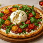 Tarte Flambée Estivale à la Burrata