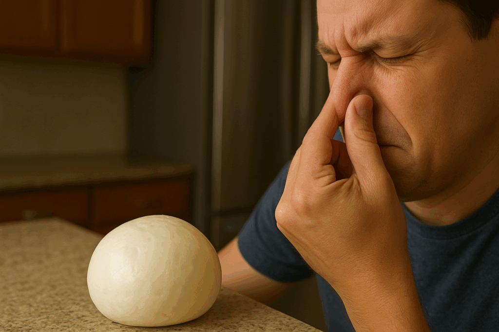 mozzarella qui pique le nez