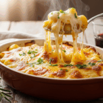 Gnocchis au fromage fondant
