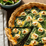 quiche épinards chèvre