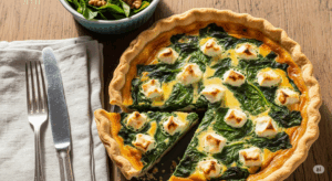 quiche épinards chèvre
