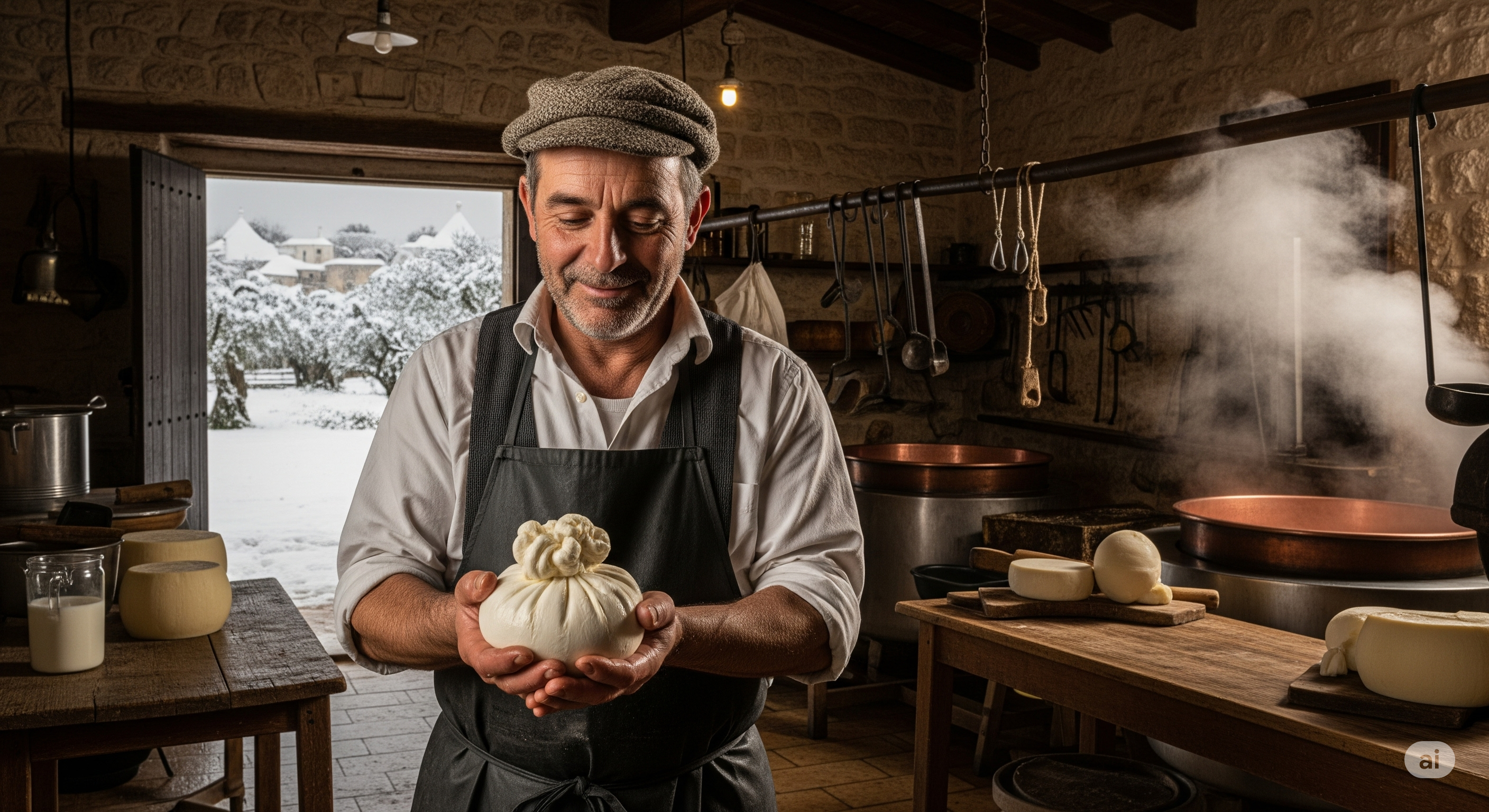 Qui a créé la burrata ? L’histoire d’une invention née du pragmatisme