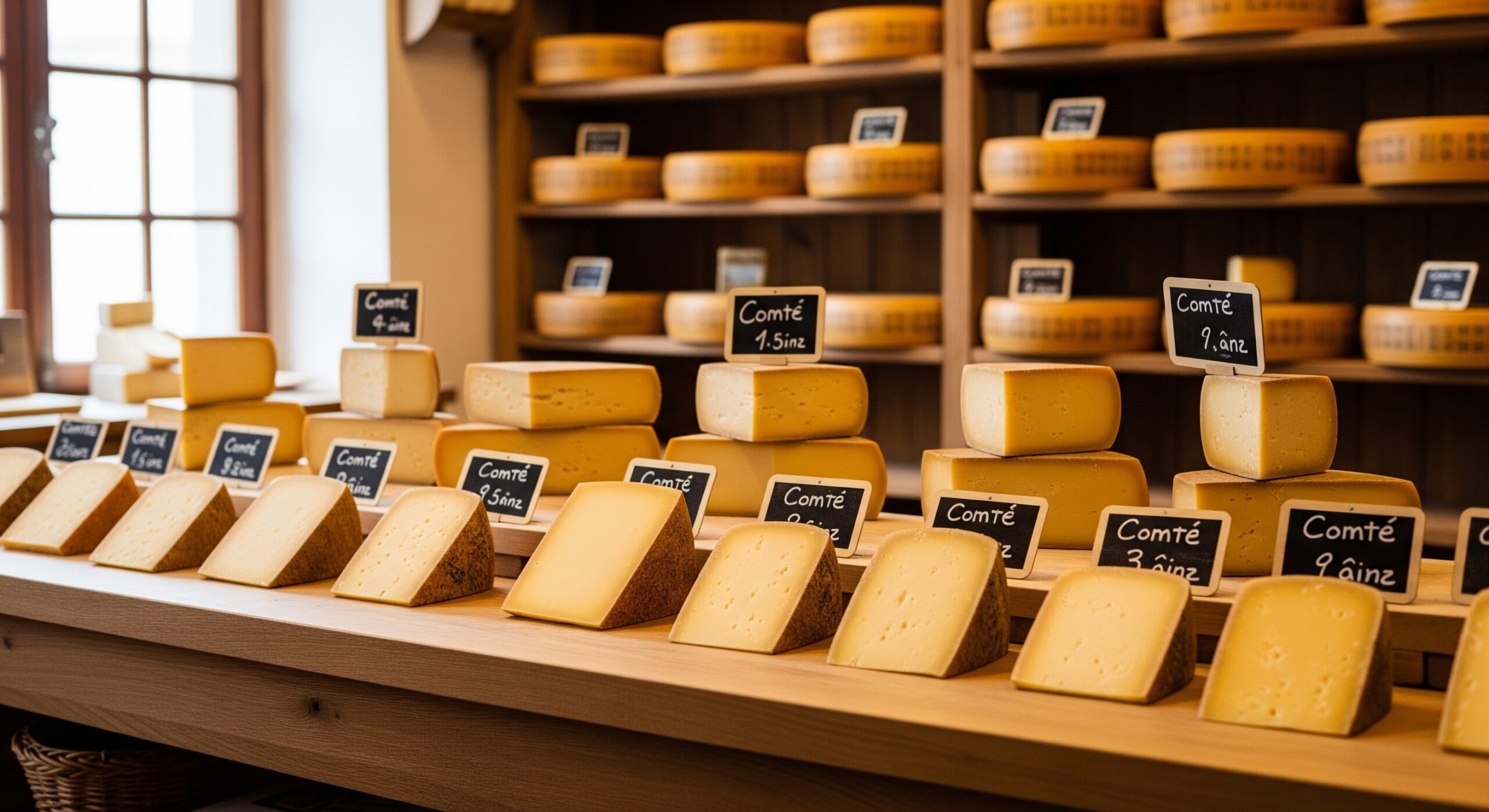 sélection de comté bons et moins bons