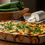 Gratin de courgettes au chèvre