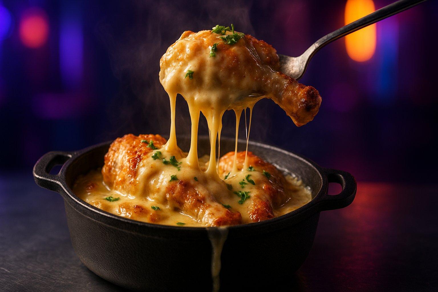 Poulet au maroilles
