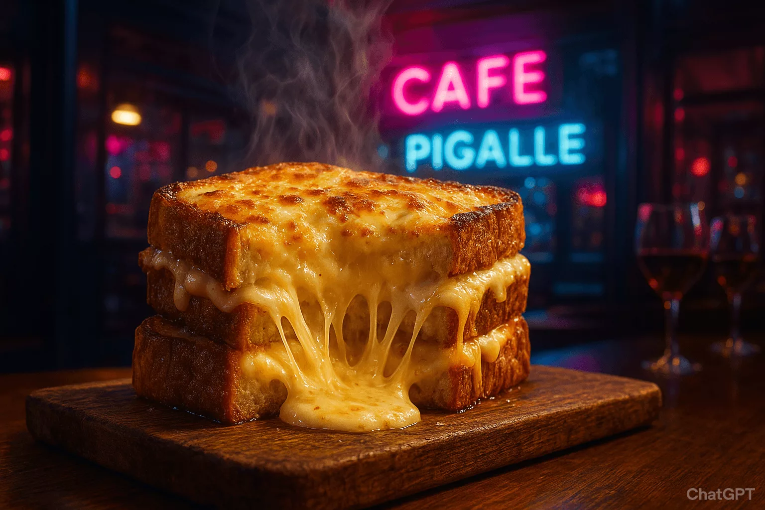 Croque-monsieur ultra fondant façon bistrot parisien