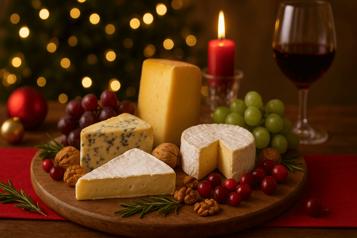 Fromages de Noël : Guide complet pour un plateau festif réussi