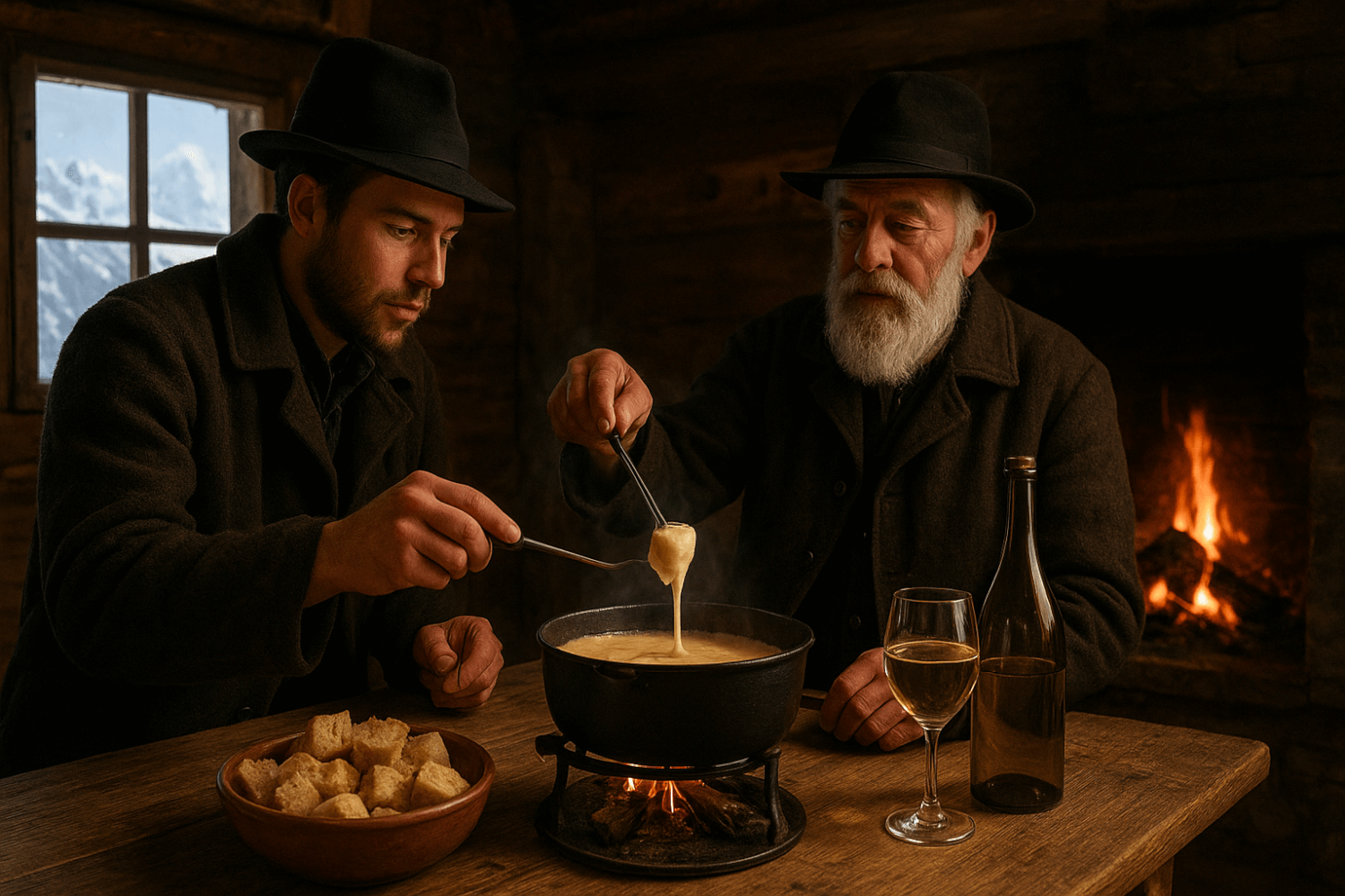 pain rassis fondu