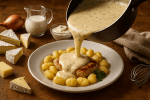 Sauce camembert