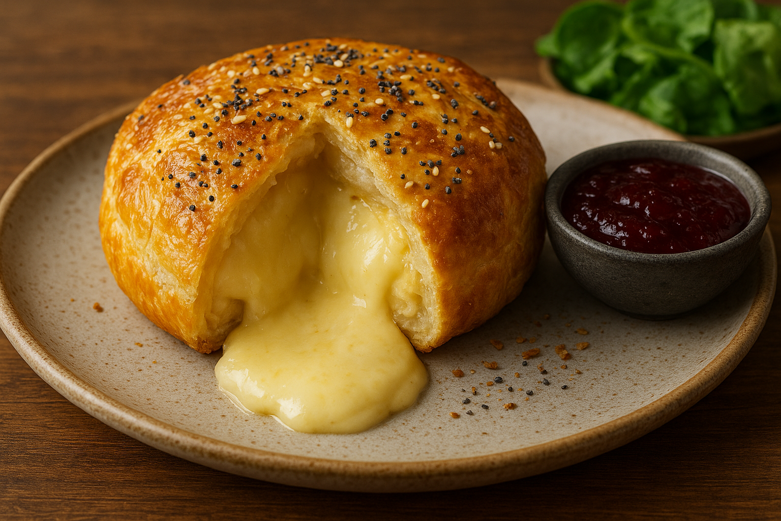 Camembert feuilleté fondant et croustillant