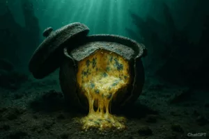 fromage affiné sous la mer