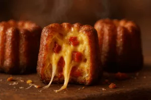 cannelés chorizo comté