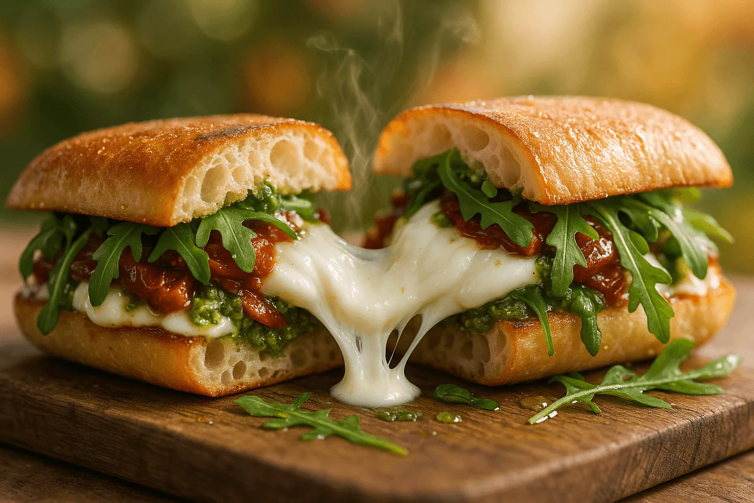 sandwich burrata