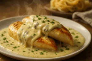 poulet au roquefort