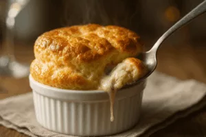 soufflé au roquefort