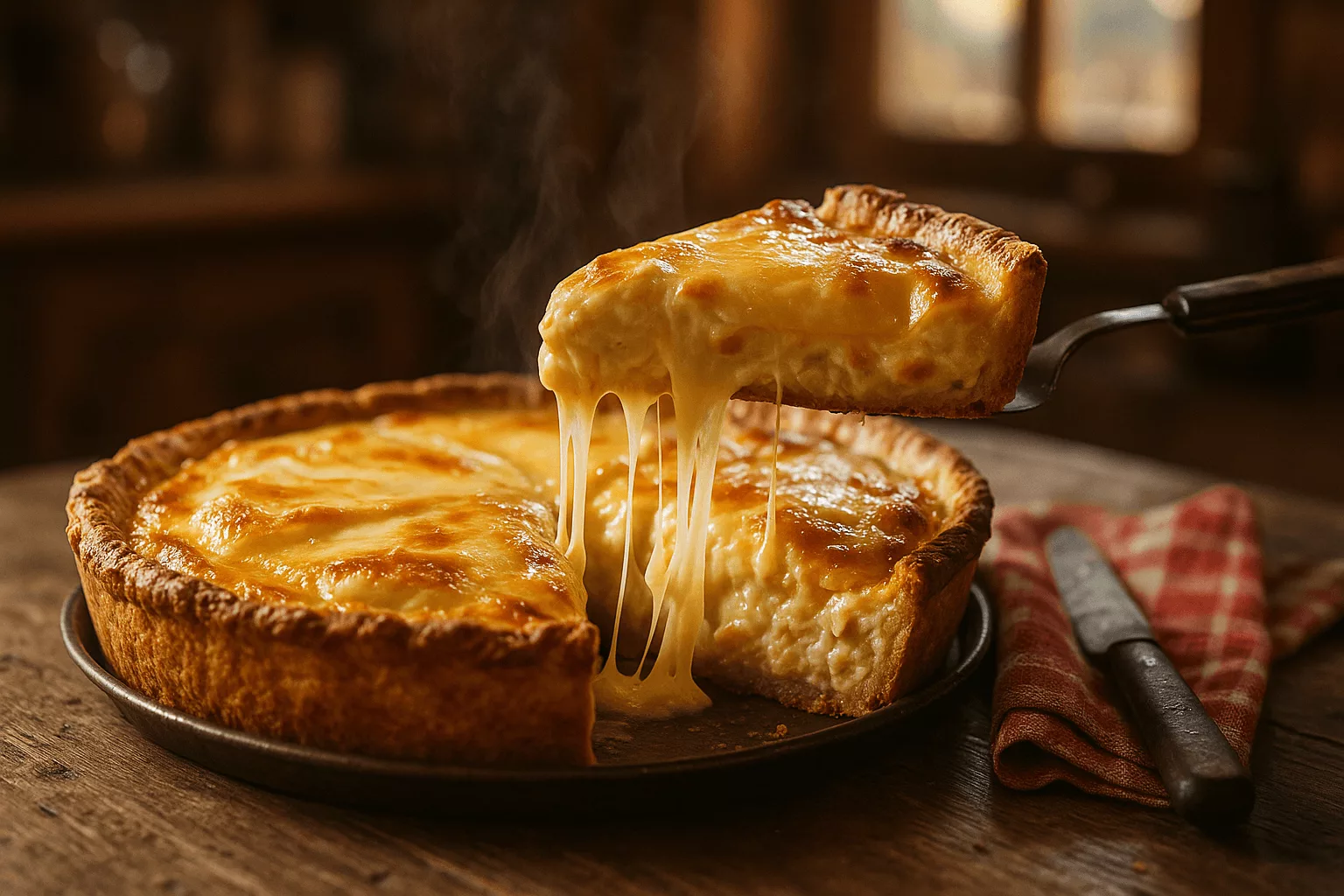 Tout un fromage : le blog spécialisé sur le fromage 14 La quiche au reblochon fondante et dorée comme à la montagne