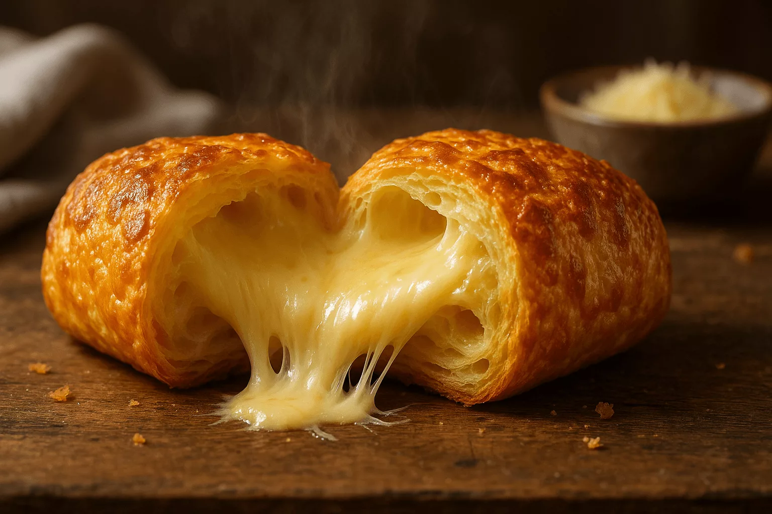 Tout un fromage : le blog spécialisé sur le fromage 17 Roulé au fromage croustillant et fondant : la recette qui fait fondre tout le monde