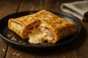 crepe jambon fromage
