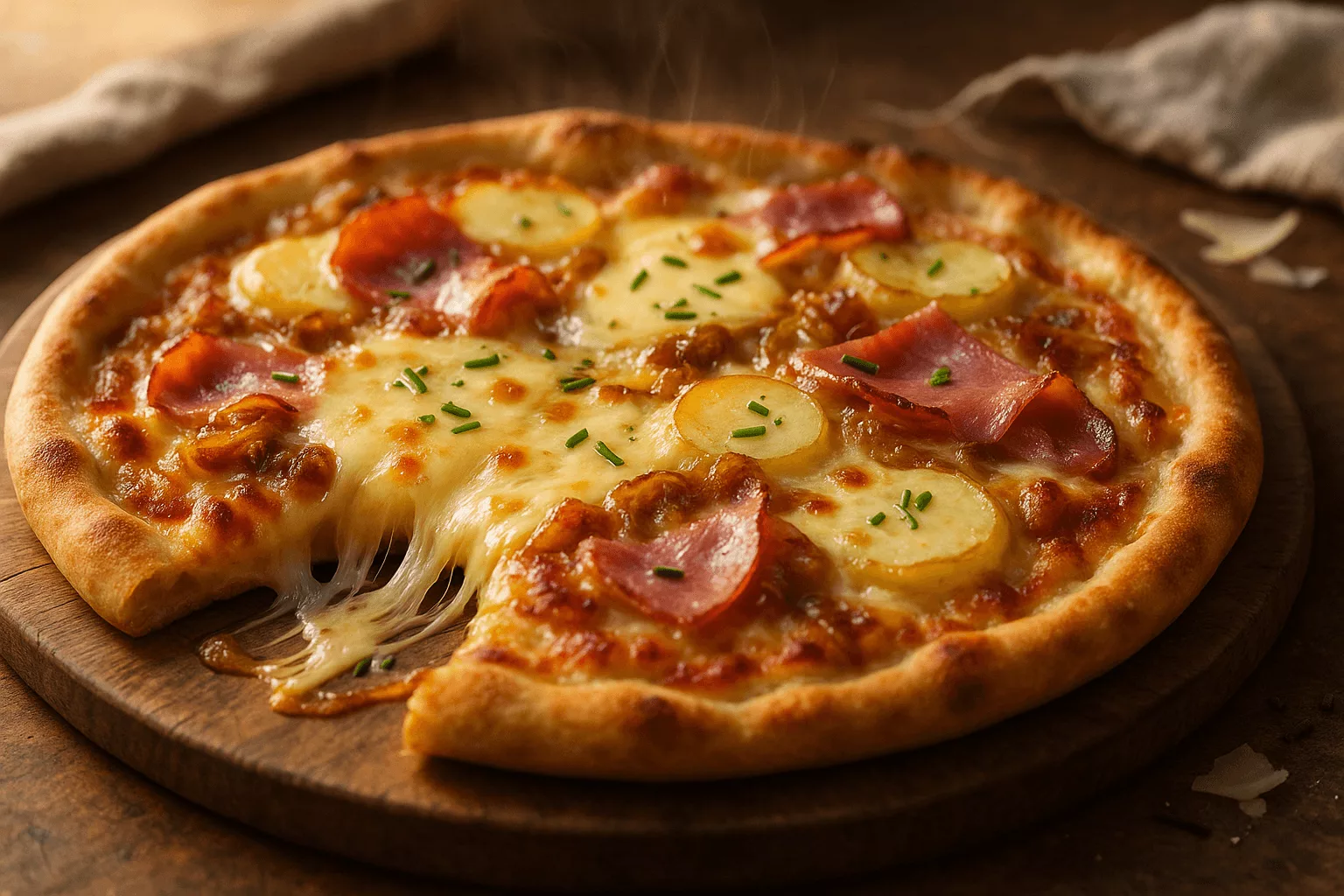 Tout un fromage : le blog spécialisé sur le fromage 15 Pizza raclette maison : la recette ultra gourmande qui réchauffe l’hiver