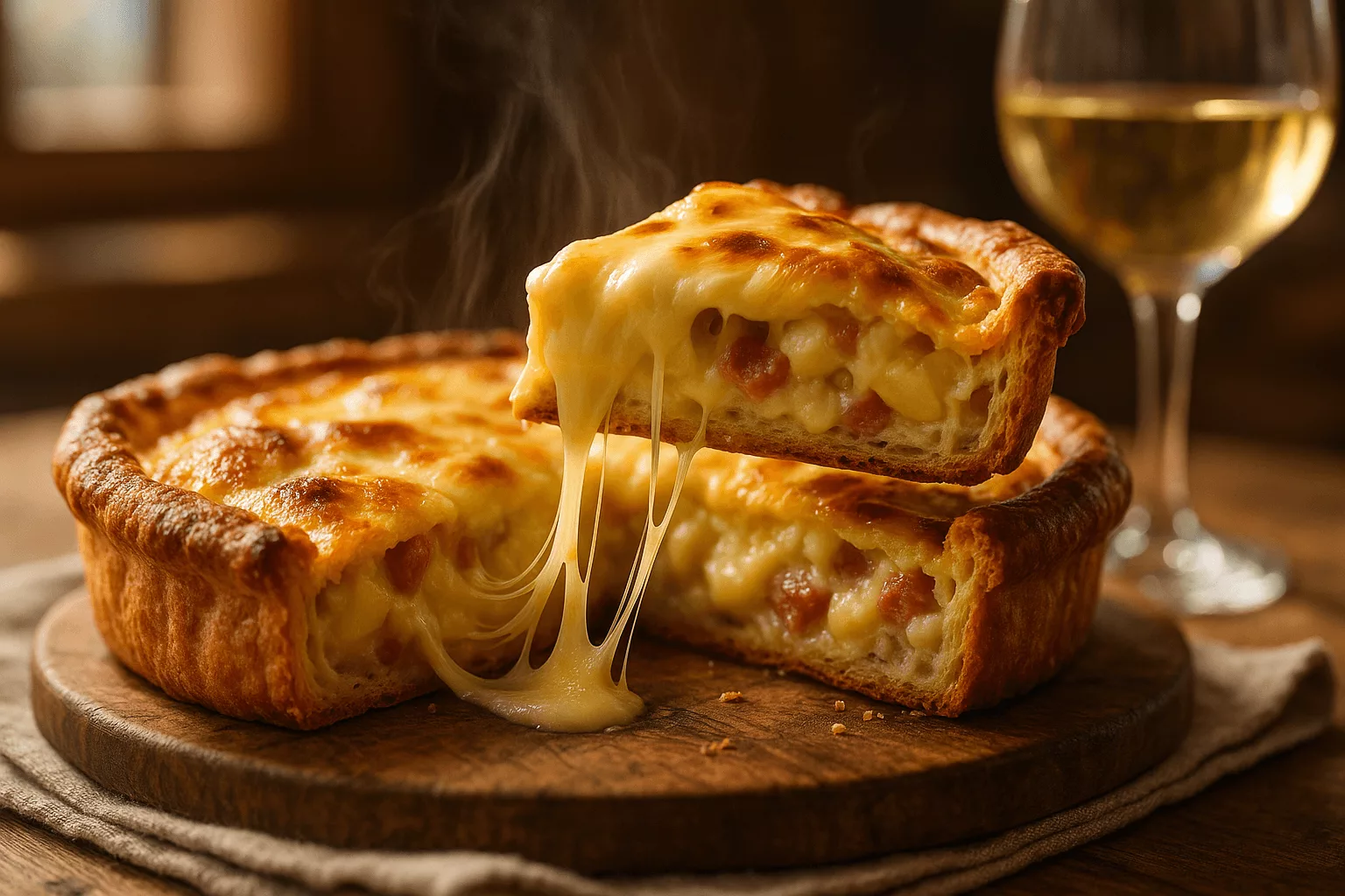 quiche raclette