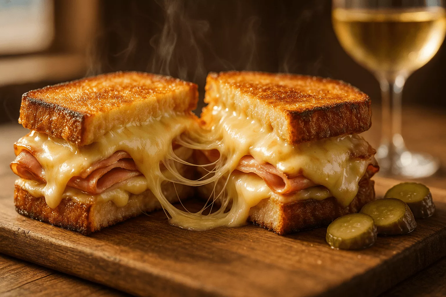 croque monsieur raclette