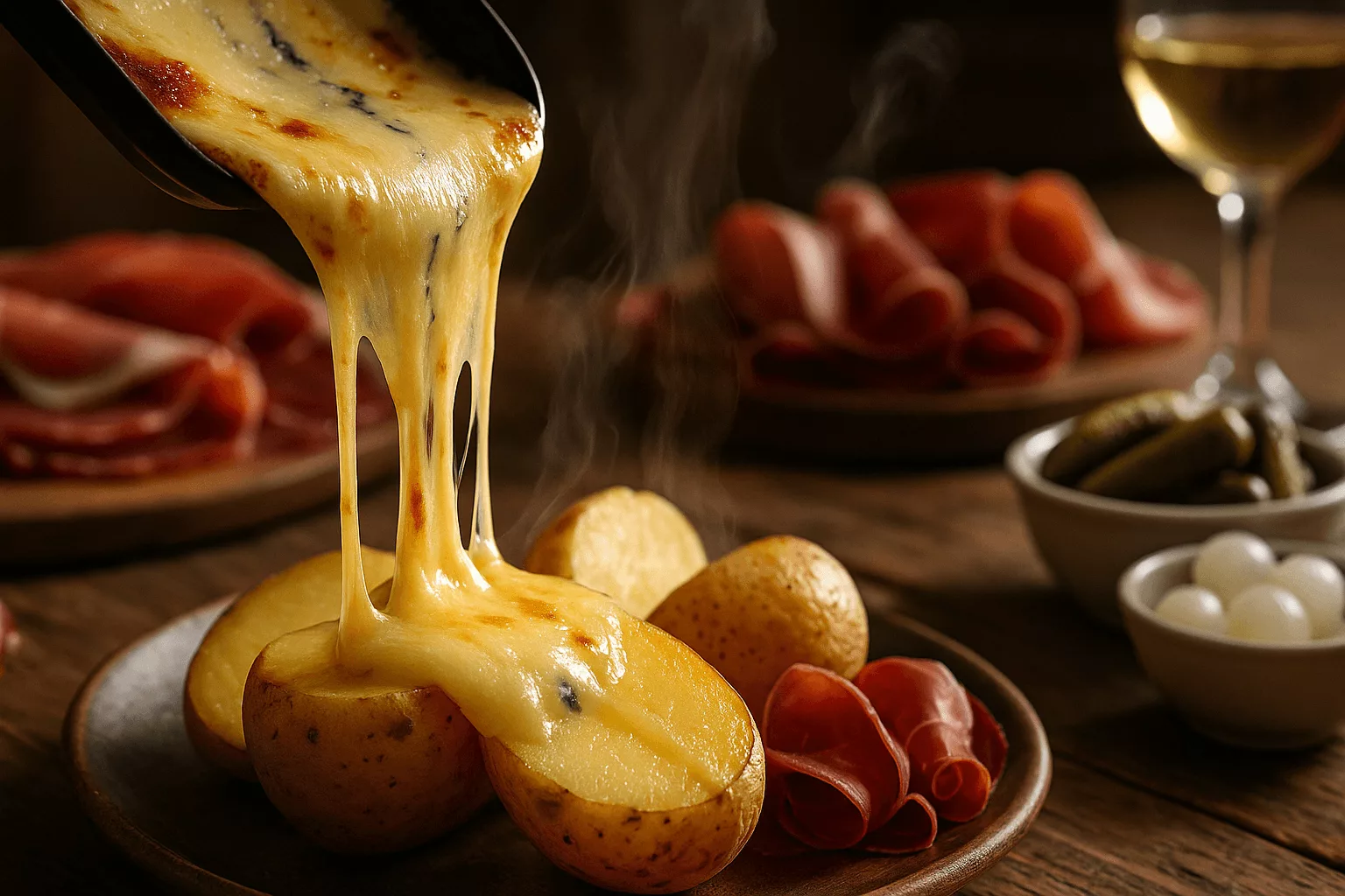 Raclette au Morbier : la version fondante et parfumée qui fait fondre tout le monde 1 raclette au morbier