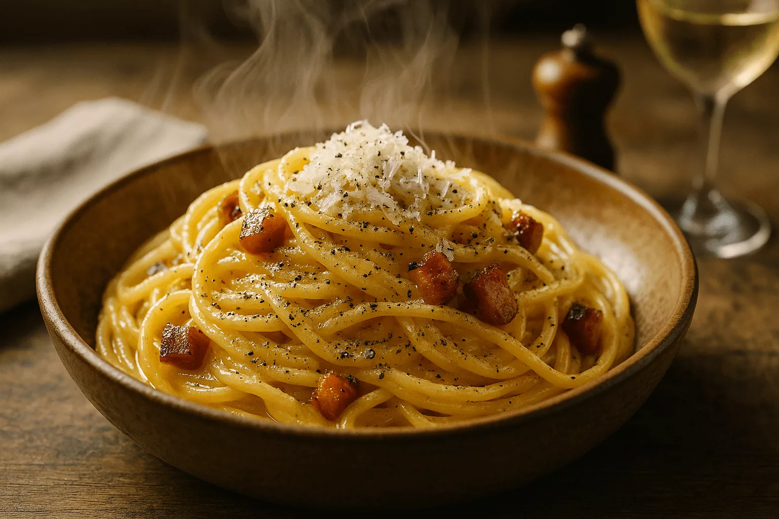Pâtes à la Carbonara