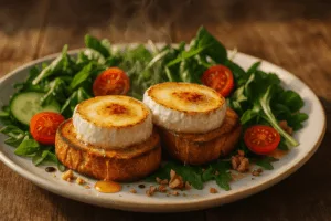 Salade de Chèvre Chaud