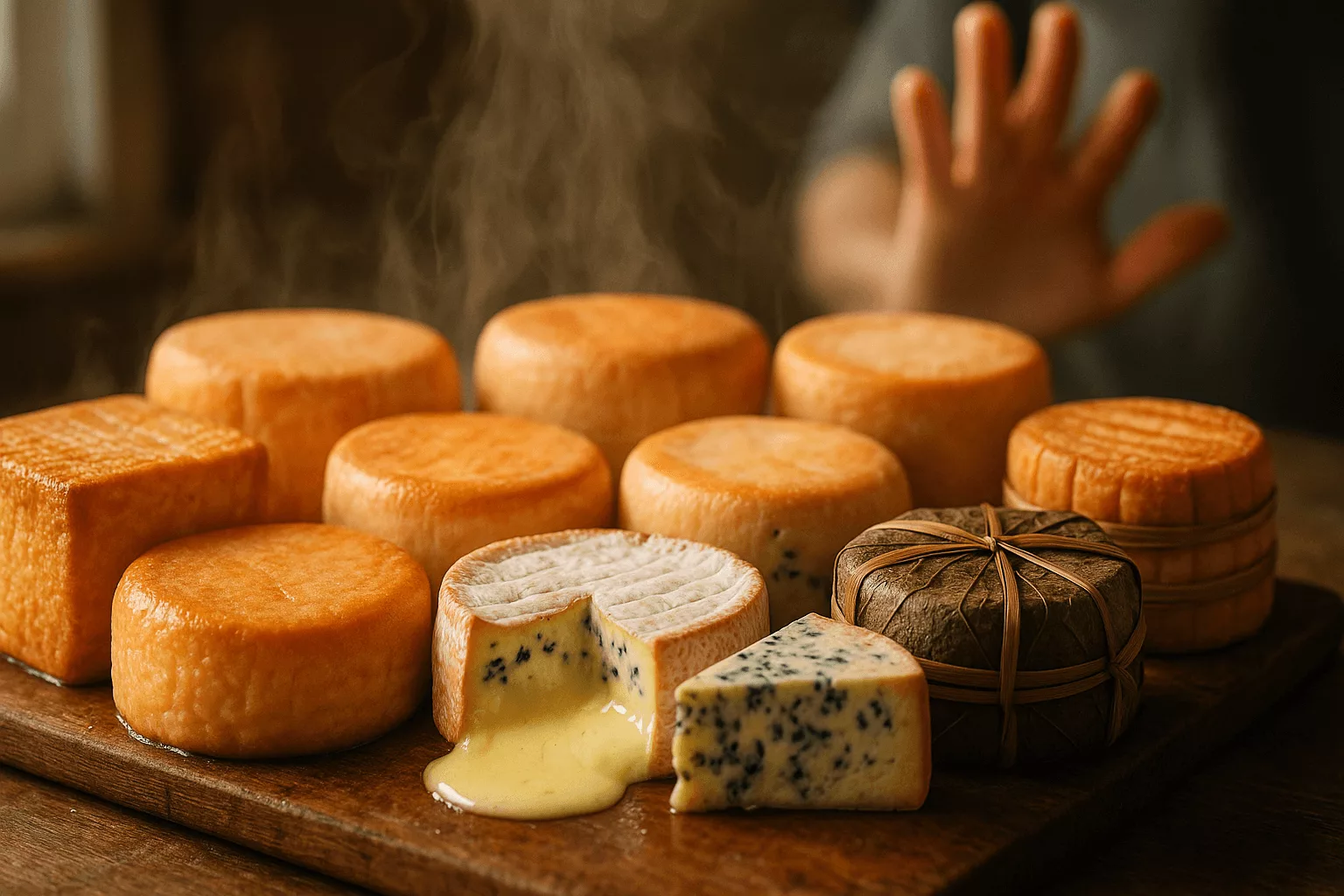 Le top 10 des fromages qui puent le plus