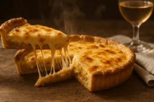 Tarte au Munster : la recette rustique et fondante qui sent bon l’Alsace 4 tarte au munster