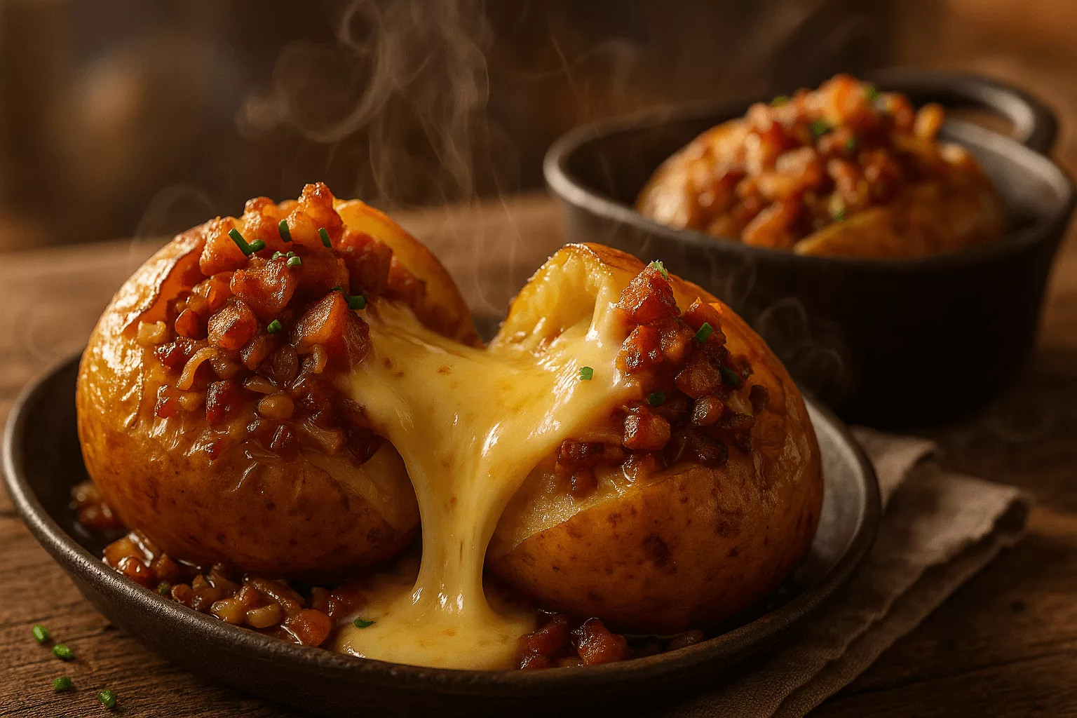 pomme de terre farcies à la raclette