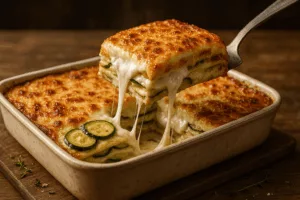 Les lasagnes aux courgettes et chèvre qui réinventent la comfort food sans effort 4 lasagnes aux courgettes et chèvre