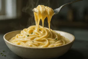 Les pâtes à la sauce camembert ultra fondante qui font chavirer n’importe quel dîner 2 pates sauce camembert