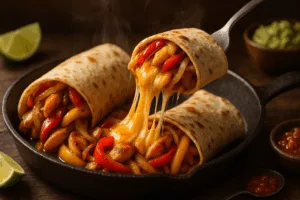 Les fajitas au fromage ultra fondantes qui mettent tout le monde d’accord