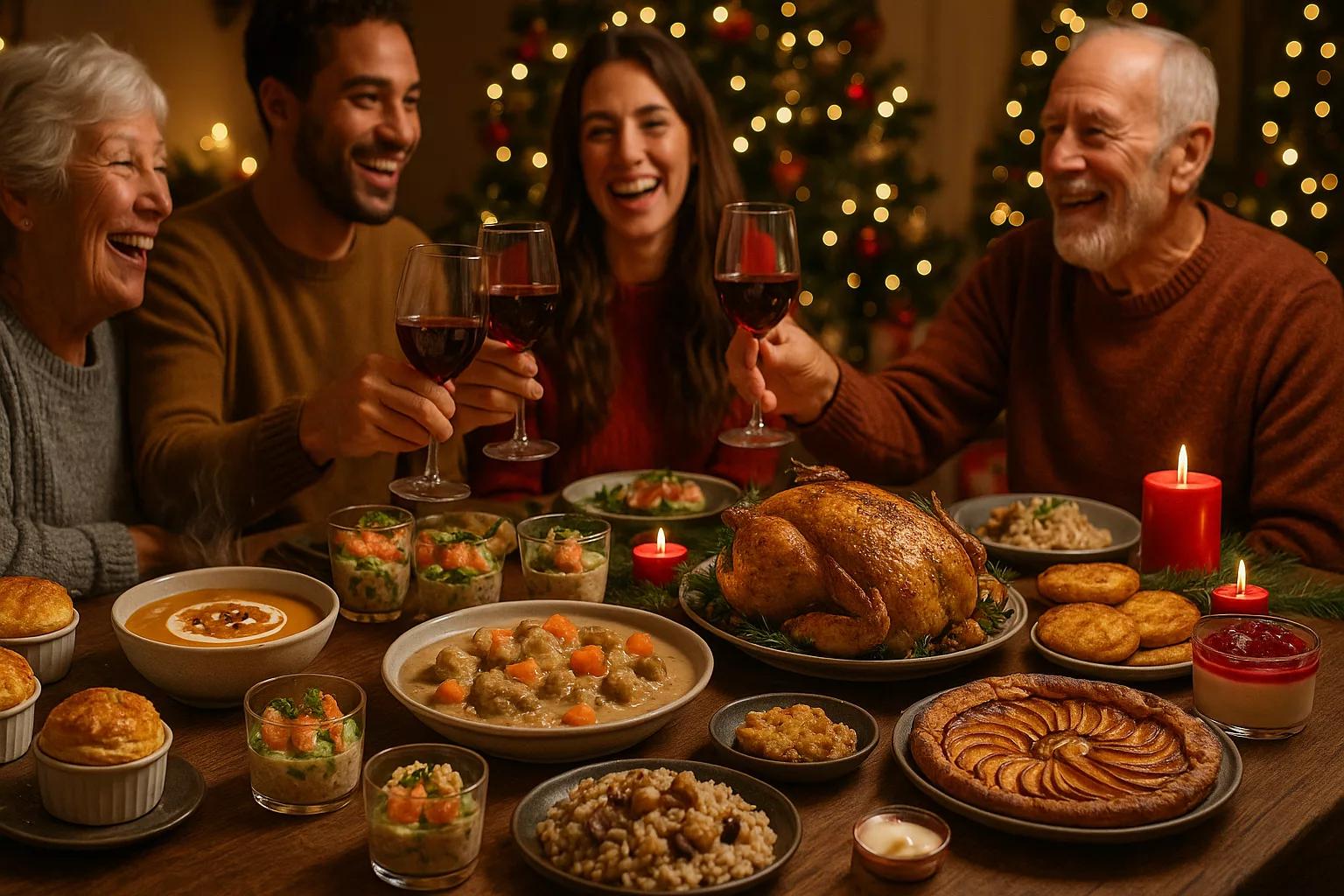 Les 10 idées de repas de Noël à moins de 10€ par personne