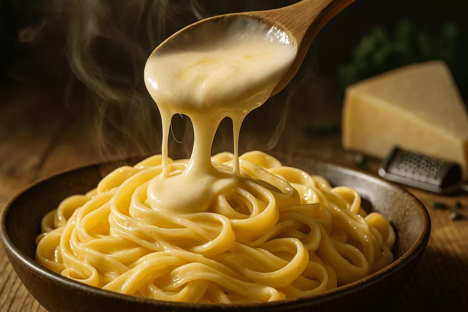 Sauce Alfredo maison : la crème italienne onctueuse prête en 10 minutes