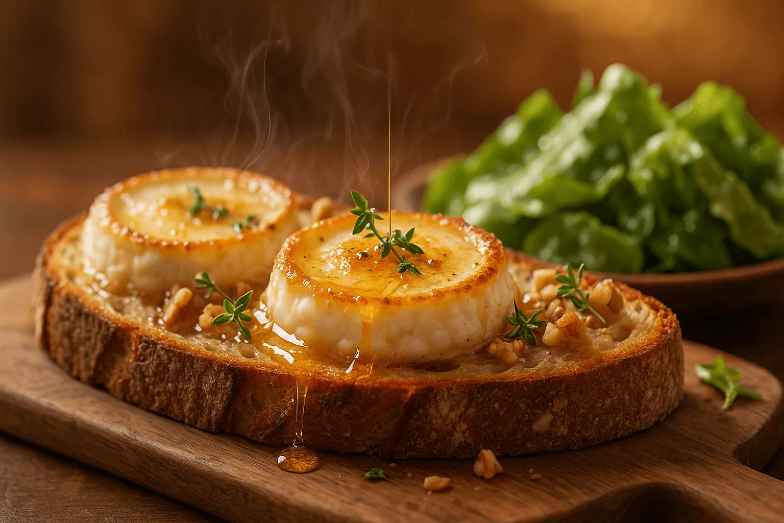 Tartine au chèvre chaud : le secret d’un repas express, fondant et irrésistiblement croustillant