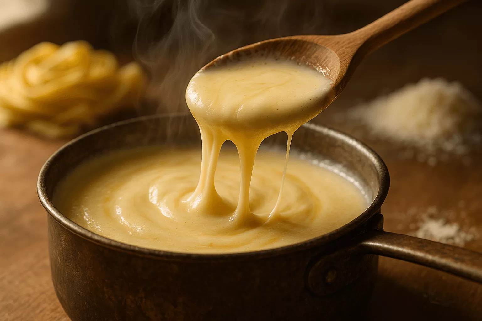 sauce bechamel au parmesan