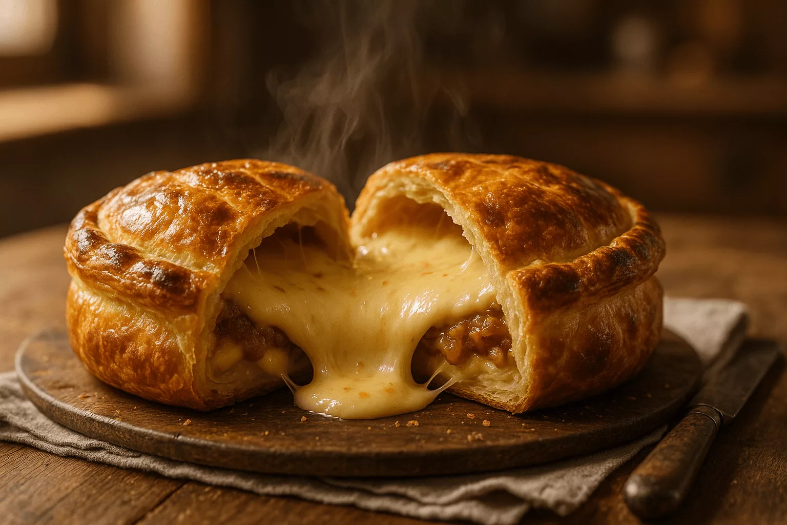 Tourte au comté : la recette fondante et dorée qui embaume toute la maison
