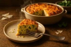 flan de courgettes au parmesan