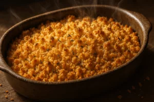 crumble au parmesan