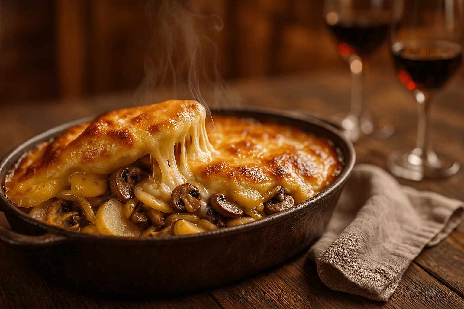 Tartiflette végétarienne : le plat montagnard fondant et gourmand qui régale sans viande