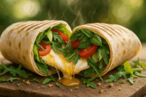 Wrap au chèvre : la recette fraîche et gourmande qui transforme ton déjeuner en festin 5 wrap au chèvre